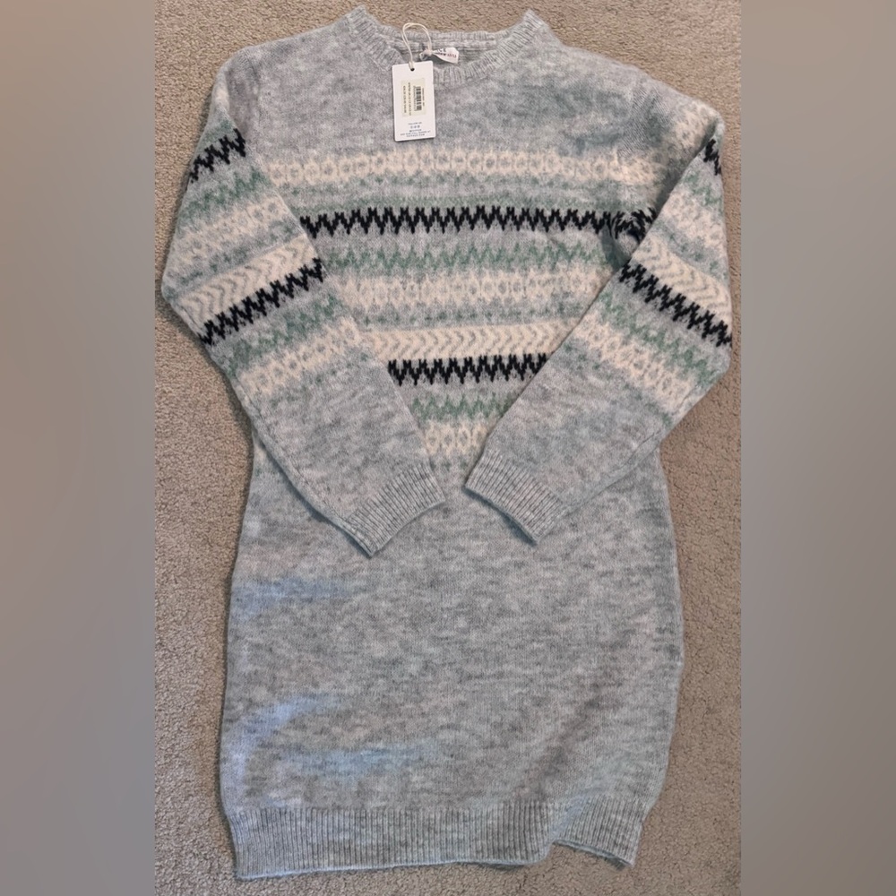 Argyle Sweater Dress